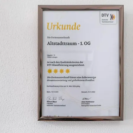 Διαμέρισμα Altstadttraum Endingen am Kaiserstuhl