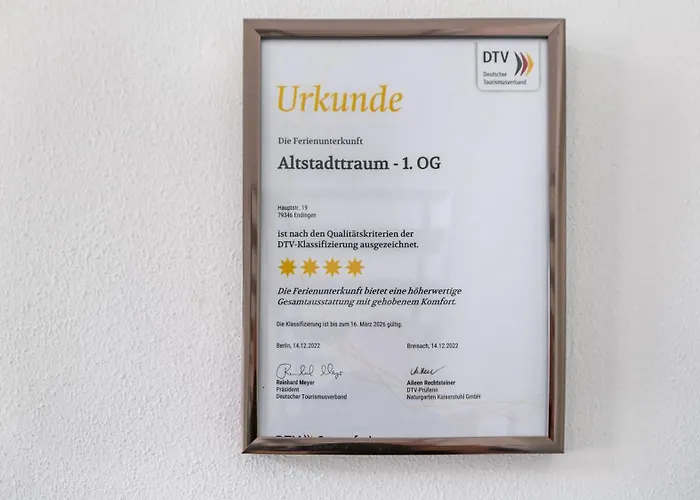 アパート Altstadttraum Endingen am Kaiserstuhl